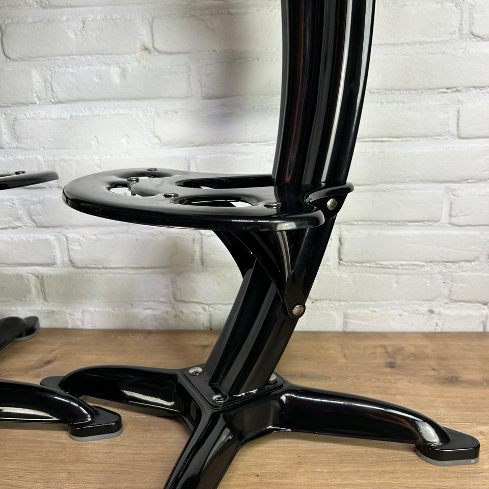 Dulton Industrial Vintage Bar Stool With Tractor Seating, Model Lotus
