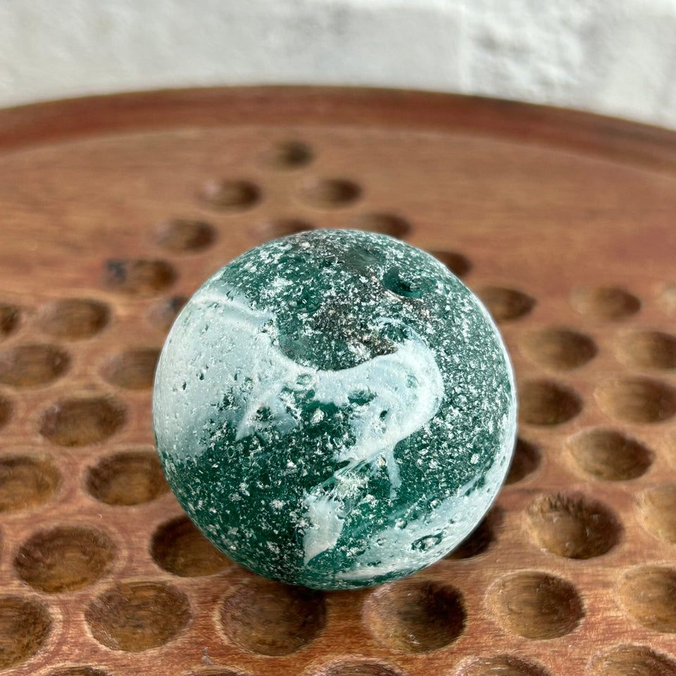Large Sea Glass marble sphere - 41 mm