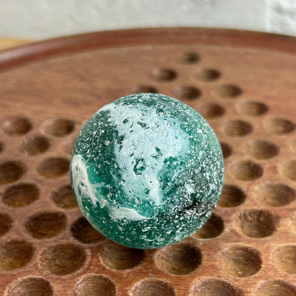 Large Sea Glass marble sphere - 41 mm