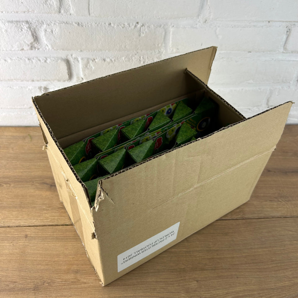 48 World Cup Football Marbles - Original box unopened Winners Mysterybox