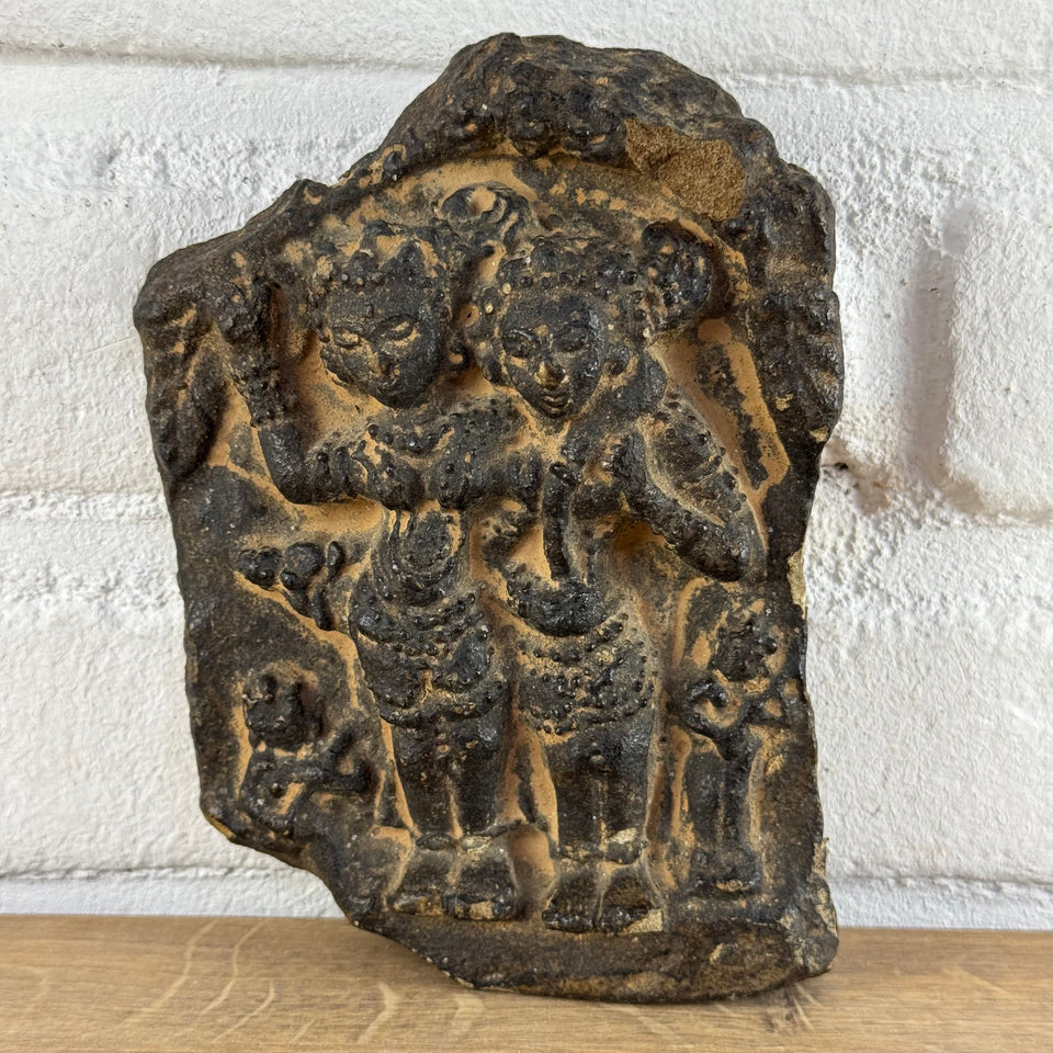2000+ years old Yaksis terracotta sculpture India - Maurya / Shunga period