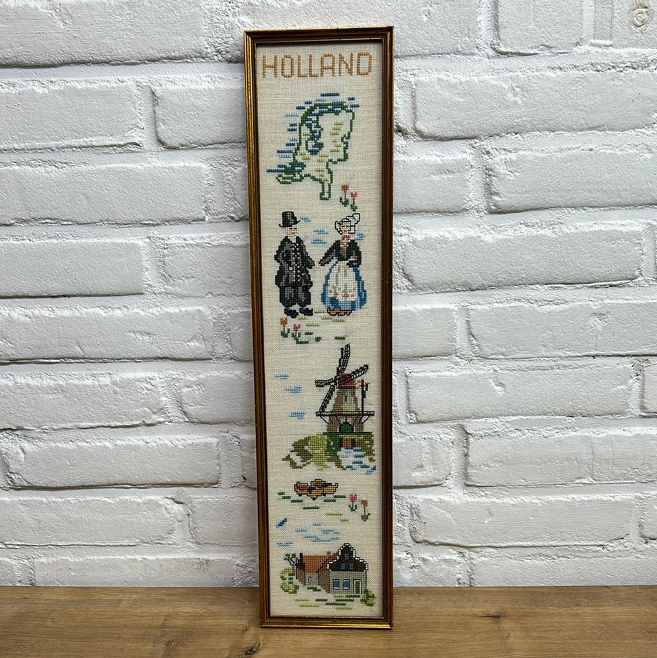 Holland Embroidery - Cottonwork - Framed