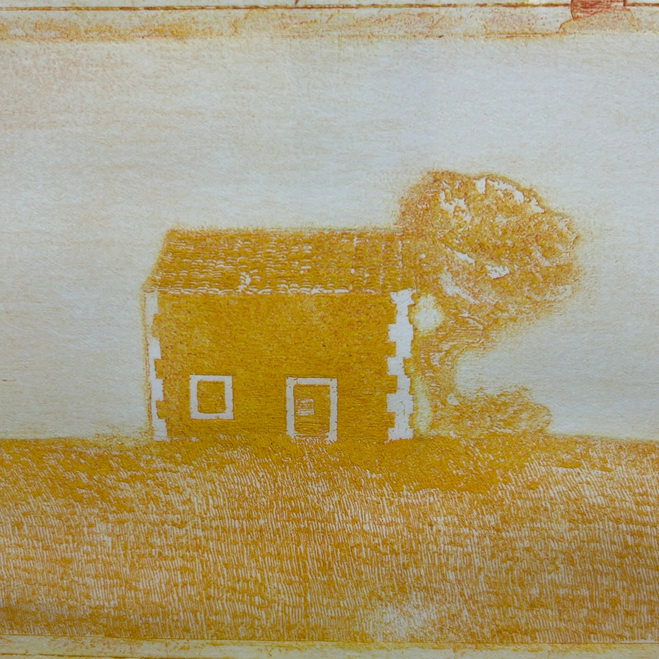 2 x House 1970 - Artwork by Eduard Flor (1925-2015)