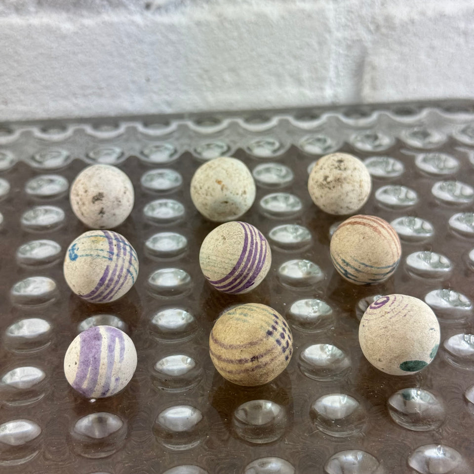 Antique set of rare China Marbles