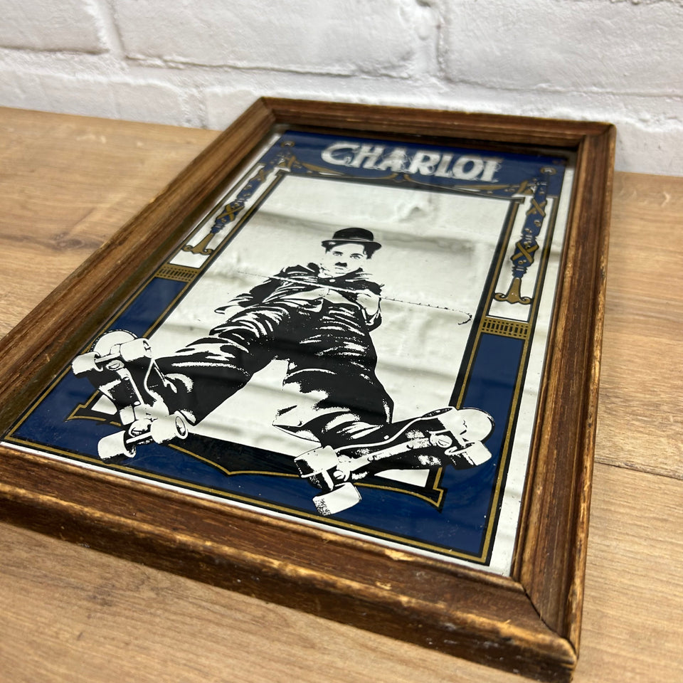Charlie Chaplin - Charlot - Mirror Advertisement - Charlie Chaplin
