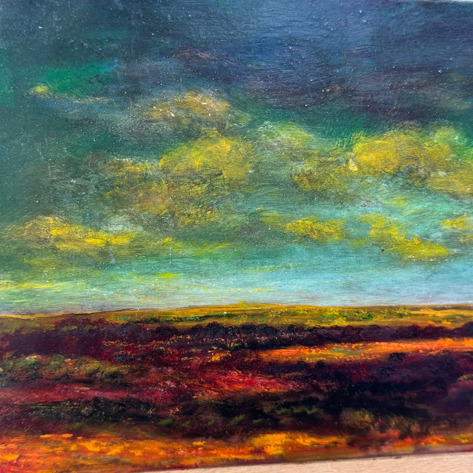 Sunrise in the Netherlands by Dutch painter Jan Bakker