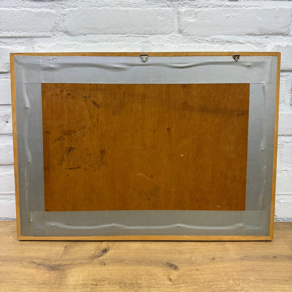 Still life painting Jars and Fruits - Oil painting