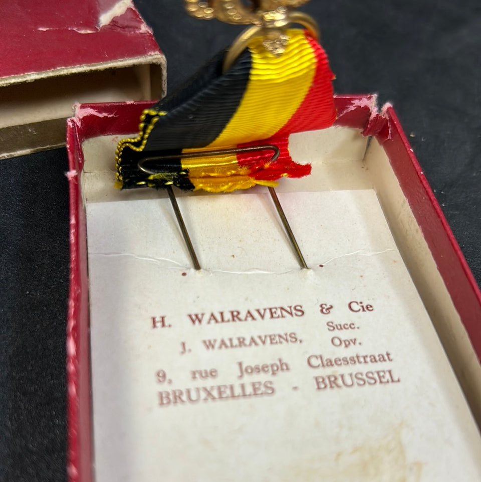 Belgian Medal for Labor First Class set 3