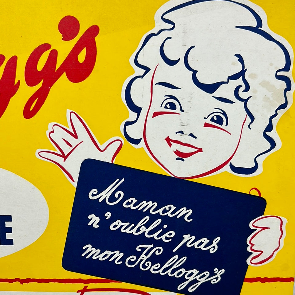 Kellogg’s Original Unused Vintage Advertisement