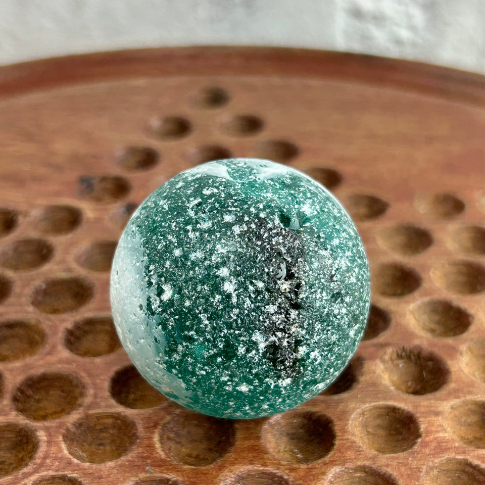Large Sea Glass marble sphere - 41 mm