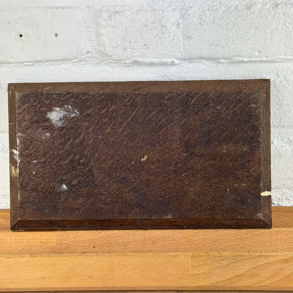 Sunset in Holland - Oil painting on wooden panel by Dutch painter Jan Bakker