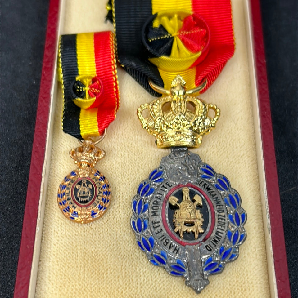 Belgian Medals for Labor First Class