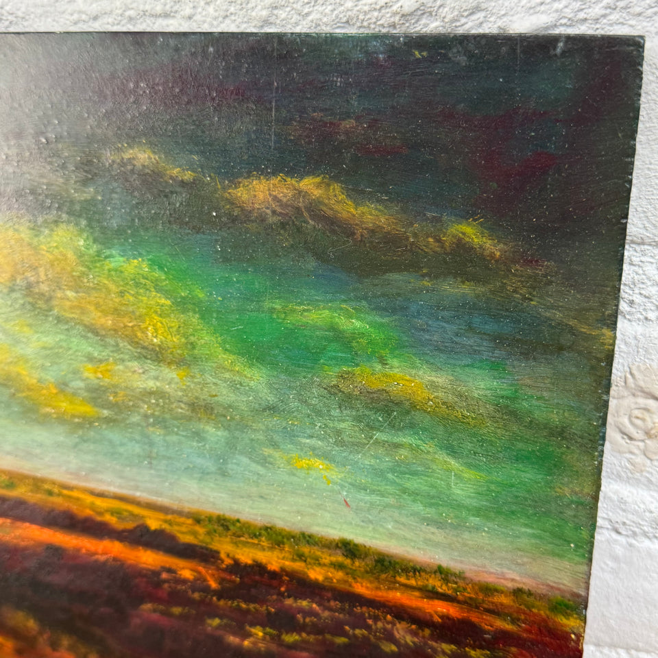 Sunrise in the Netherlands by Dutch painter Jan Bakker