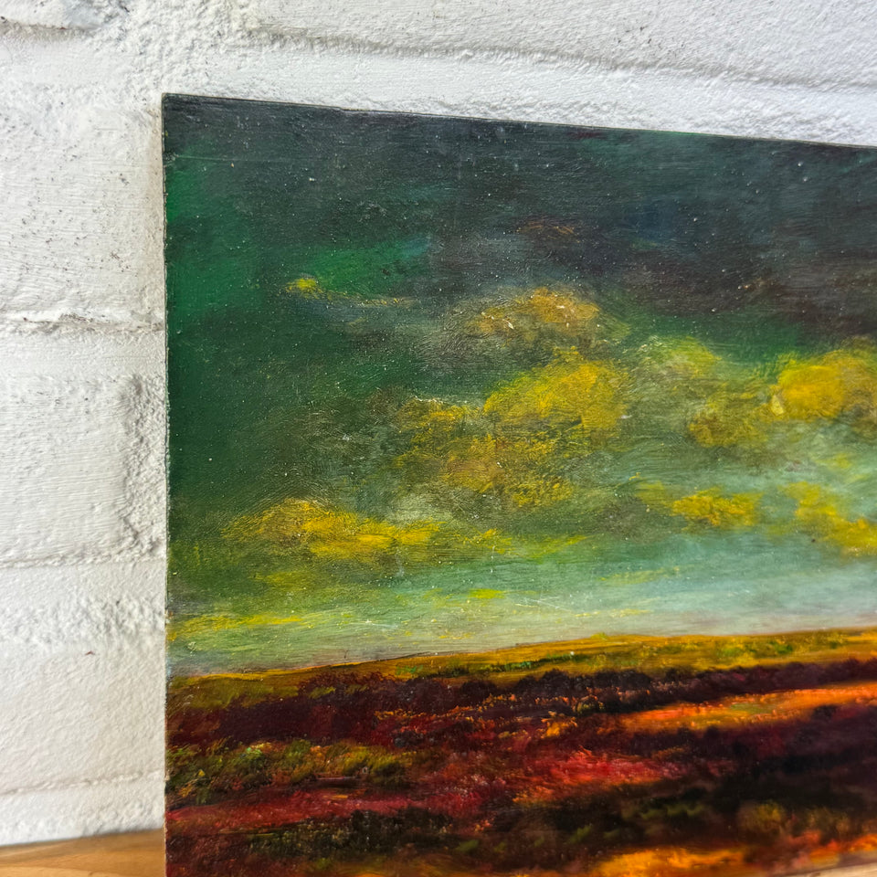 Sunrise in the Netherlands by Dutch painter Jan Bakker