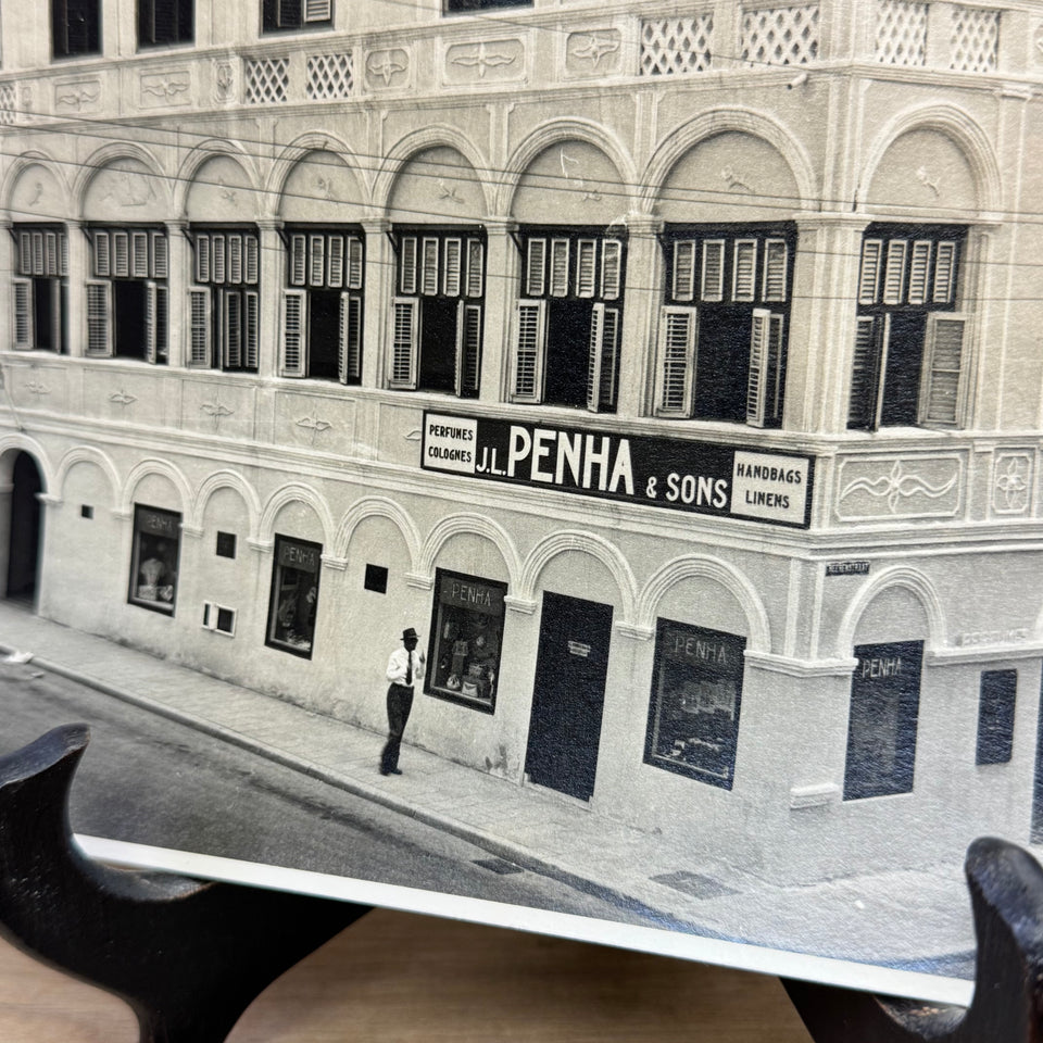 Original Black and white 70’s Curacao vintage photograph serie set Penha