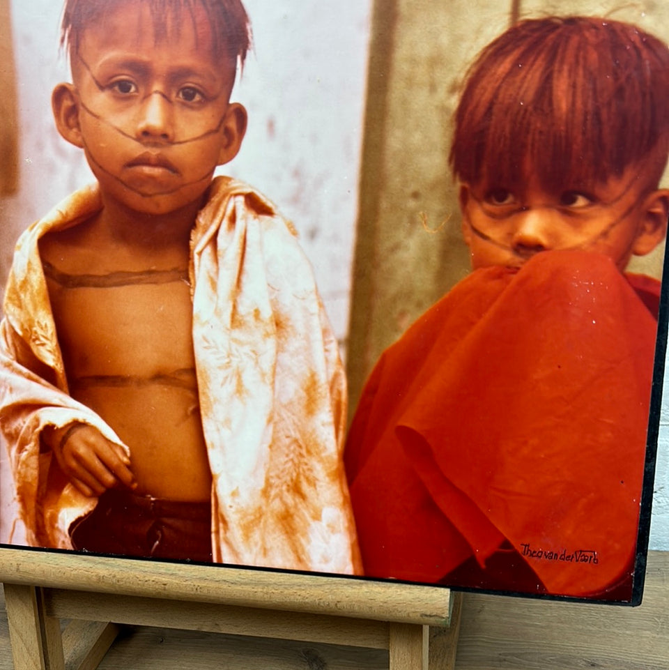 The people of South America - 3 boys - Photo series by Theo van der Vaart