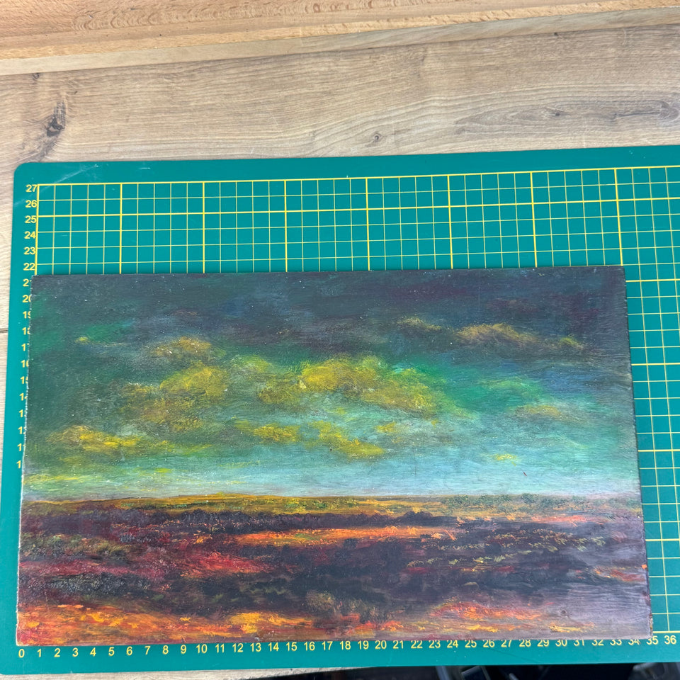 Sunrise in the Netherlands by Dutch painter Jan Bakker