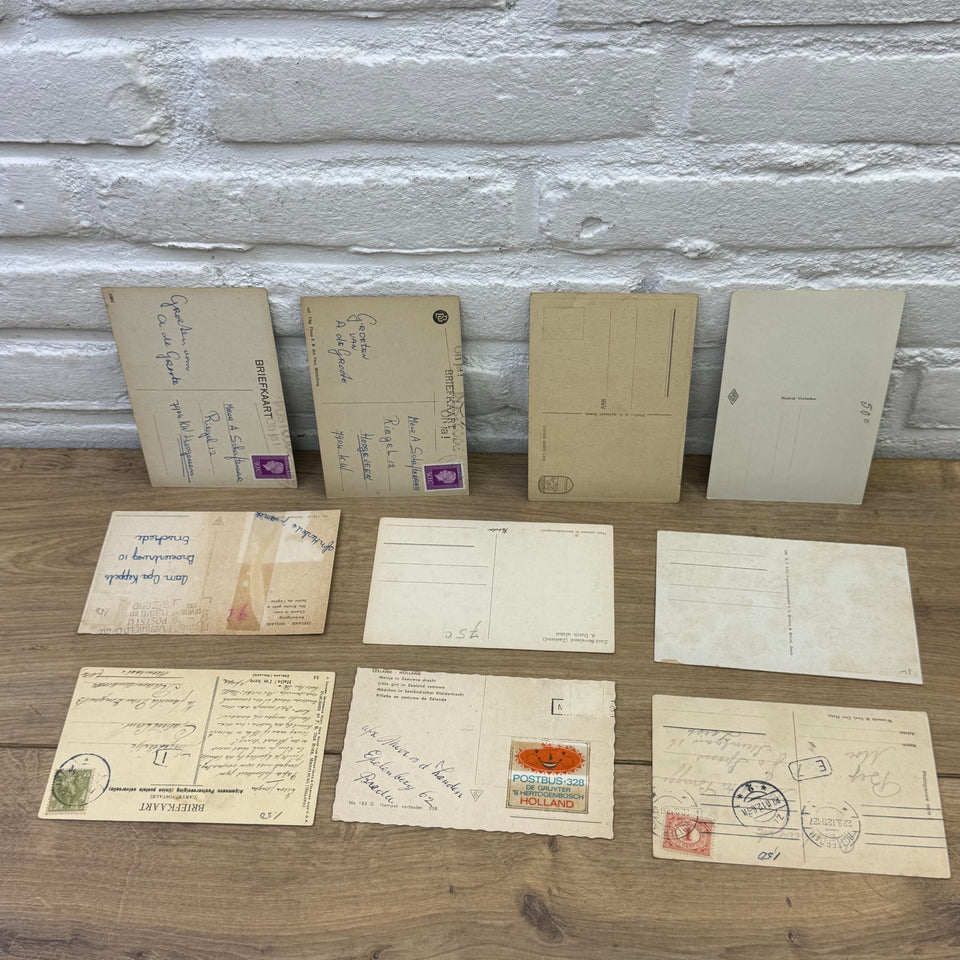Set of Dutch Culture outfits- High Quality Print cards – Holland Traditional Costume Embroidery Illustrations