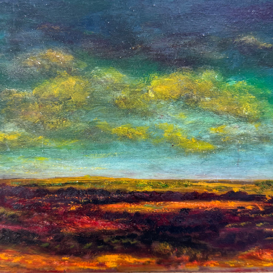 Sunrise in the Netherlands by Dutch painter Jan Bakker