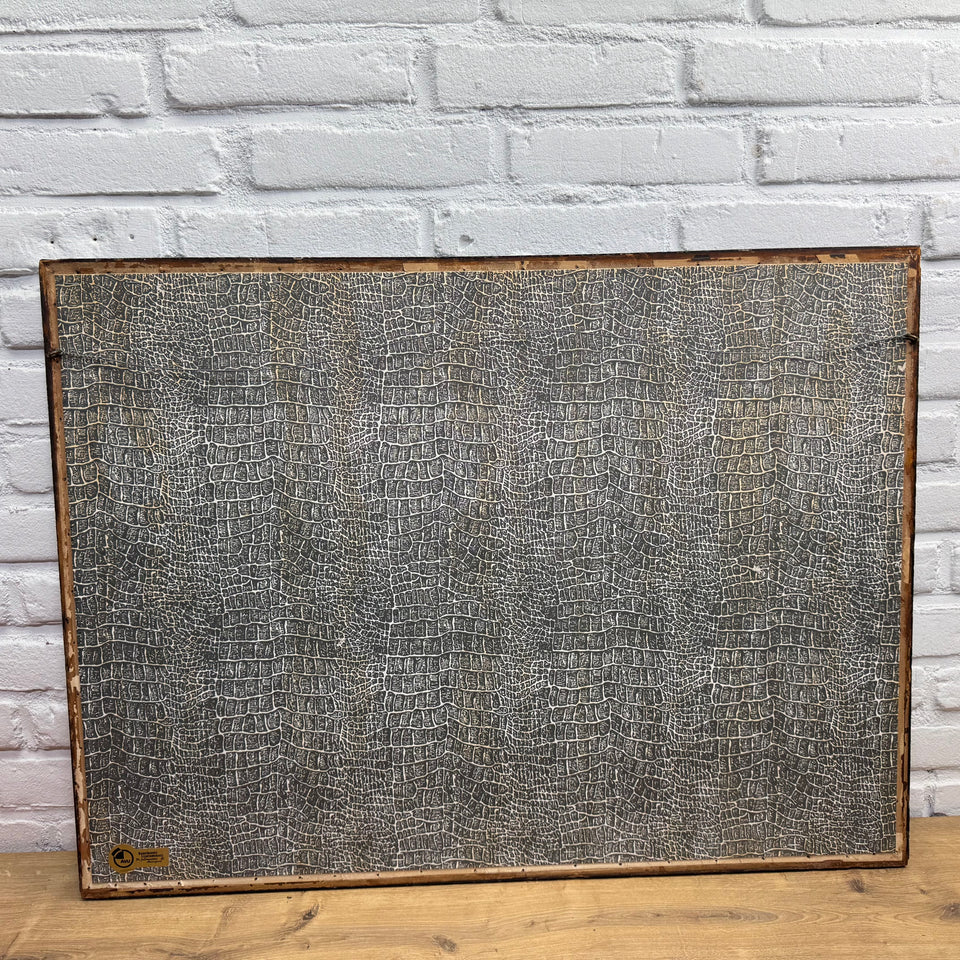 Antique Edwin Henry Landseer "He is Saved" Framed Currier and Ives Dog Lithograph print