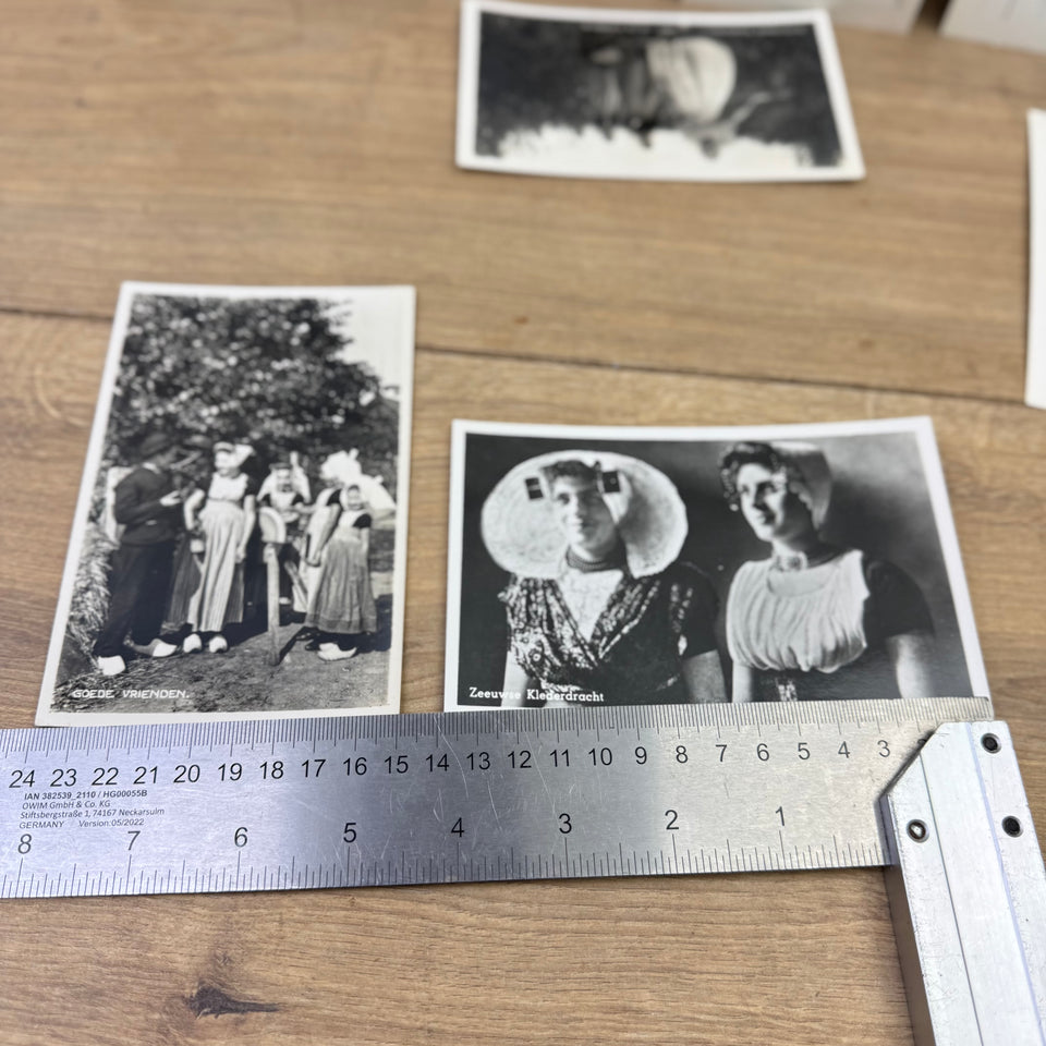 Collection Antique Holland themed pictures of historical Folklore Dutch Costume photocards - High Quality Photo paper a.o. – Holland Traditional Culture Costume Embroideries