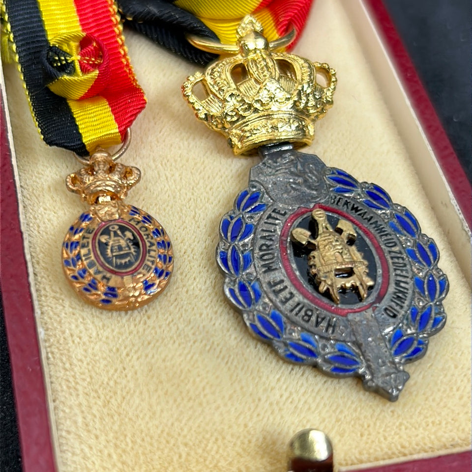 Belgian Medals for Labor First Class