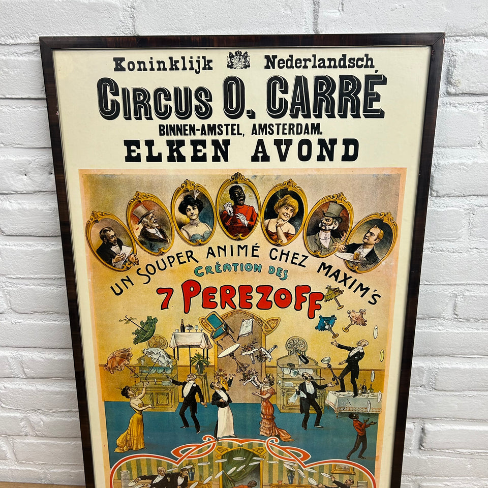 Circus Oscar Carré - 7 Perezoff - Circus poster