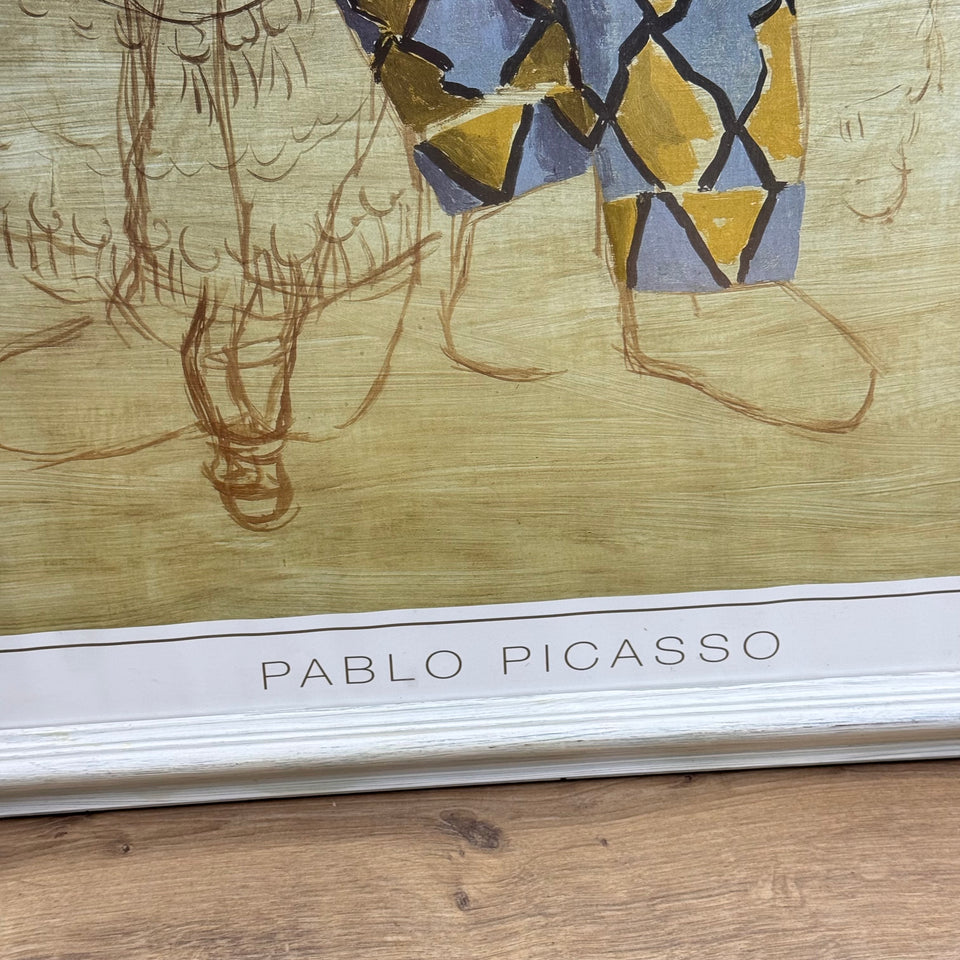 Paul as Harlequin by Pablo Picasso (1881-1973)