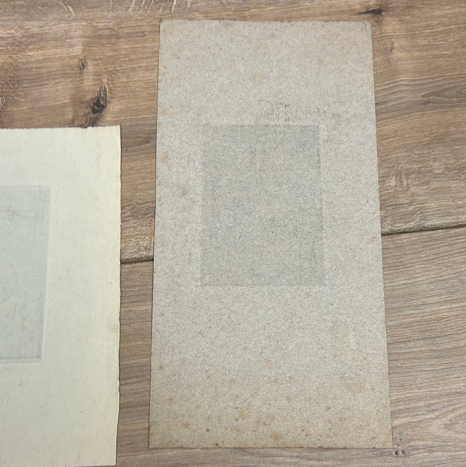 Abstract etchings by Dini Henkes (1935-2022)