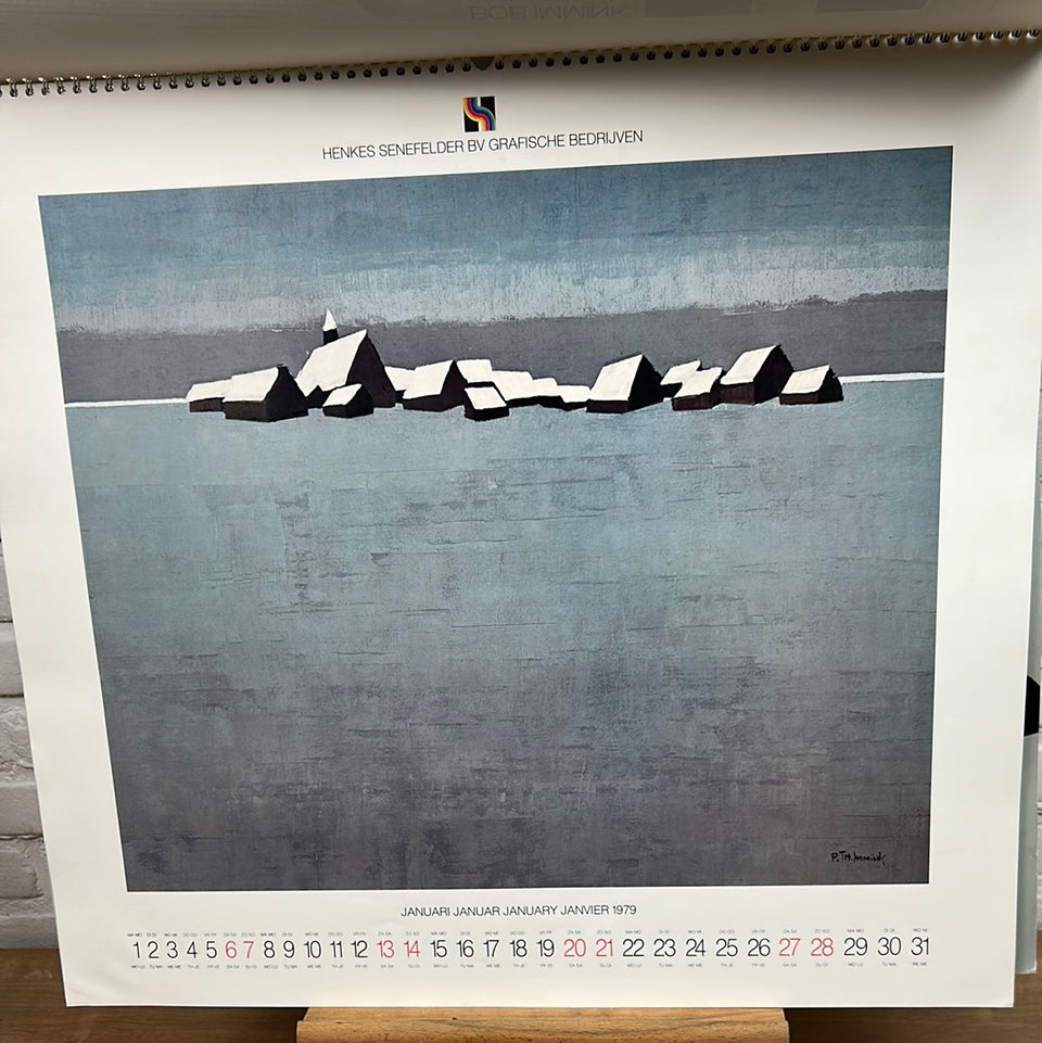 Bob Immink 1979 Landscapes art calender