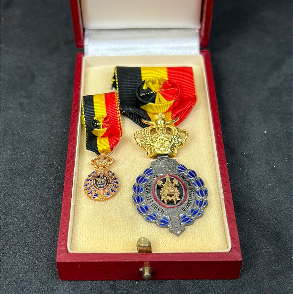 Belgian Medals for Labor First Class