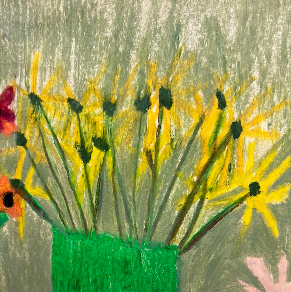 Colorful still life - Artwork by Dini Henkes (1935-2022)