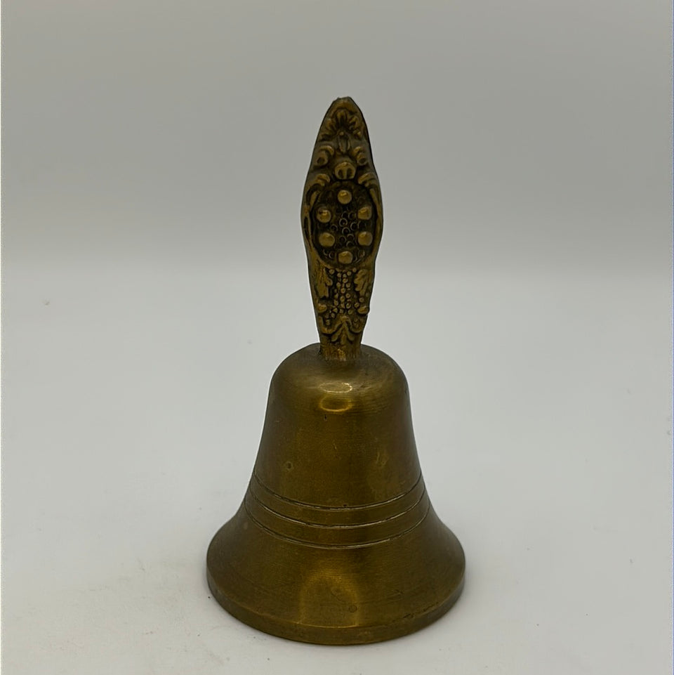 Copper Art Nouveau style hand bell