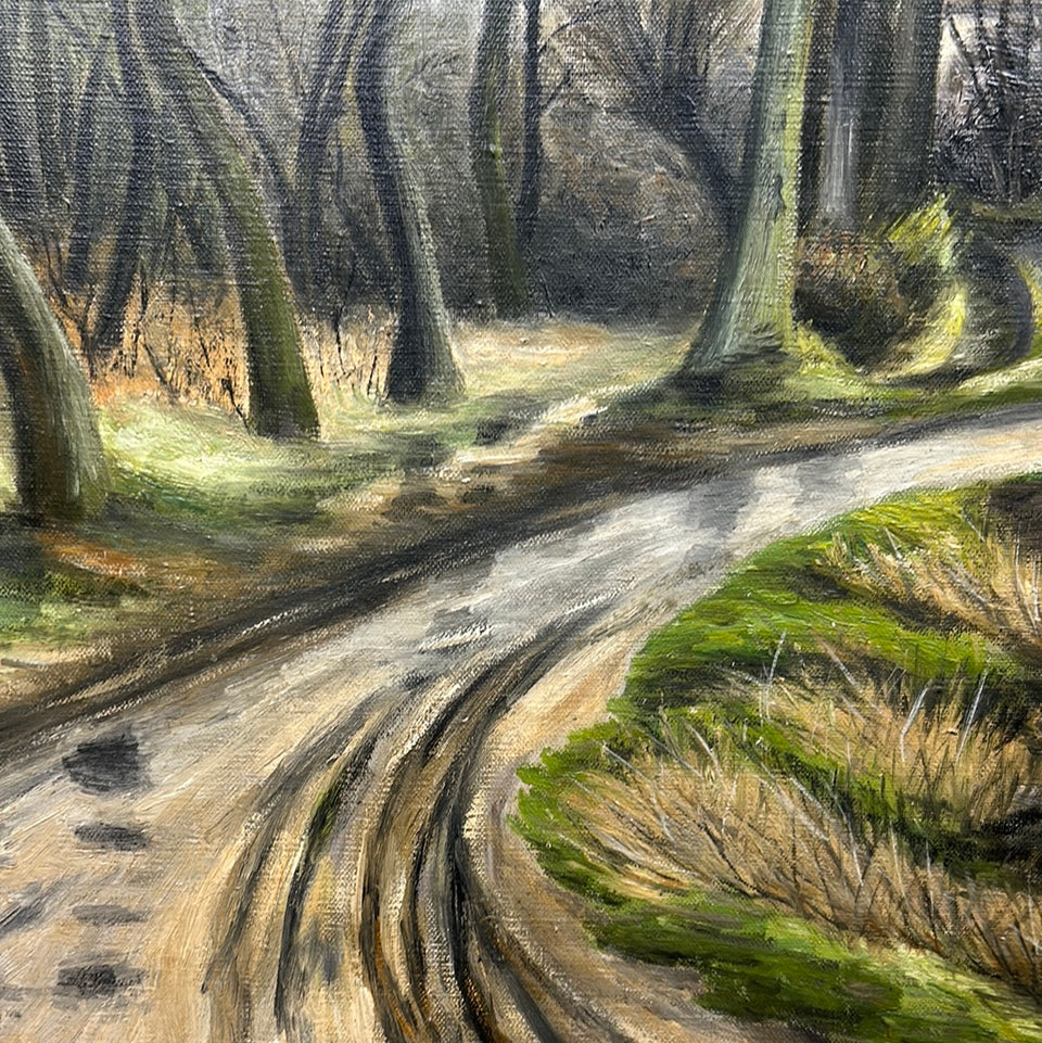 Road to Perdition - Oil painting by Ch. S’Jonkers