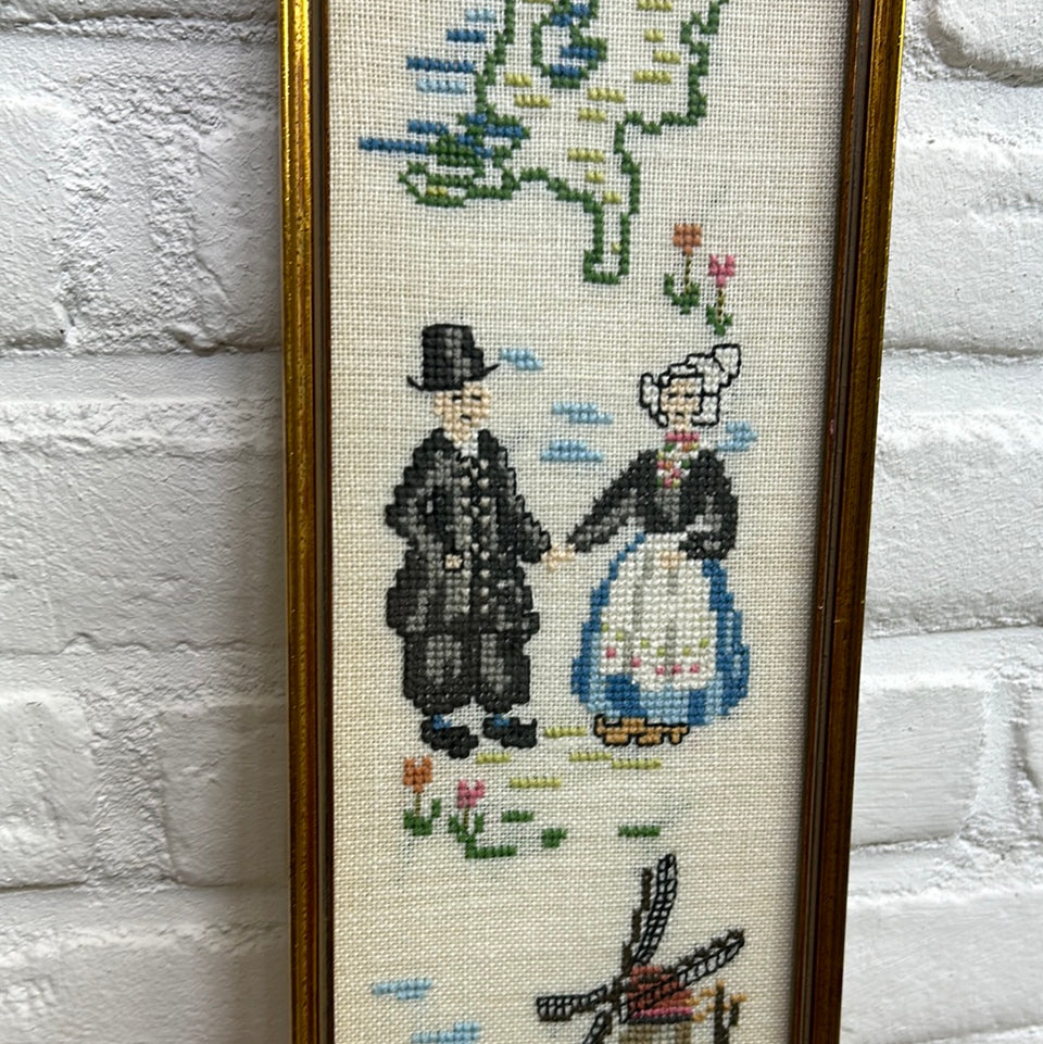 Holland Embroidery - Cottonwork - Framed