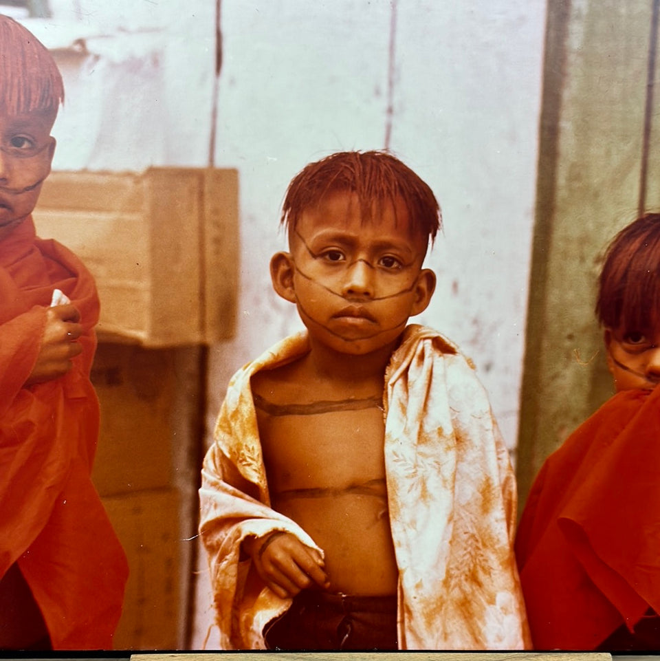 The people of South America - 3 boys - Photo series by Theo van der Vaart
