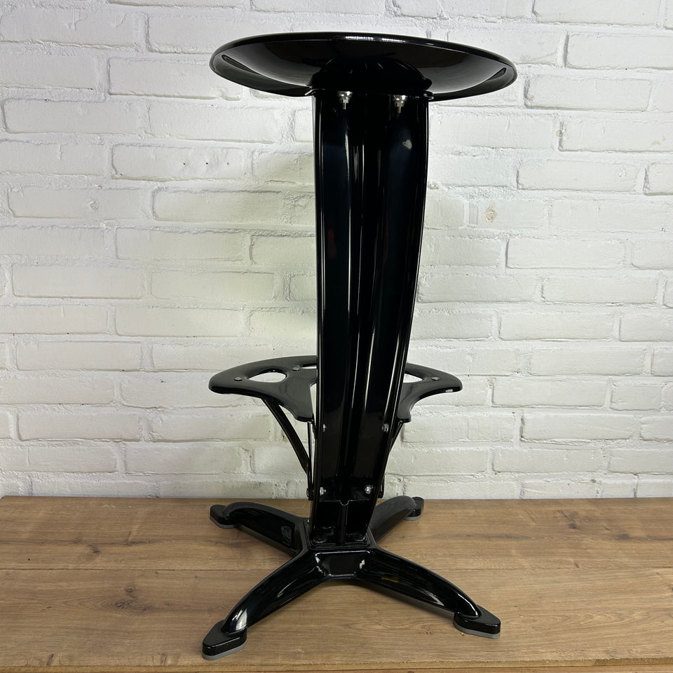 Dulton Industrial Vintage Bar Stool With Tractor Seating, Model Lotus