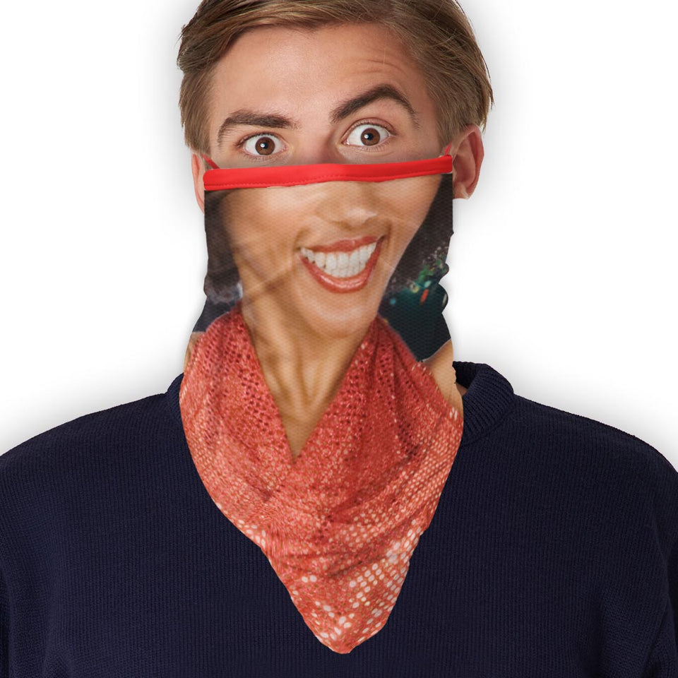 3 x Lady in Red  - Bandana - Neck Gaiter - Sleeve - Scarf