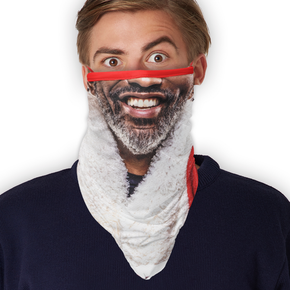 3 x Santa suit  - Bandana - Neck Gaiter - Sleeve - Scarf