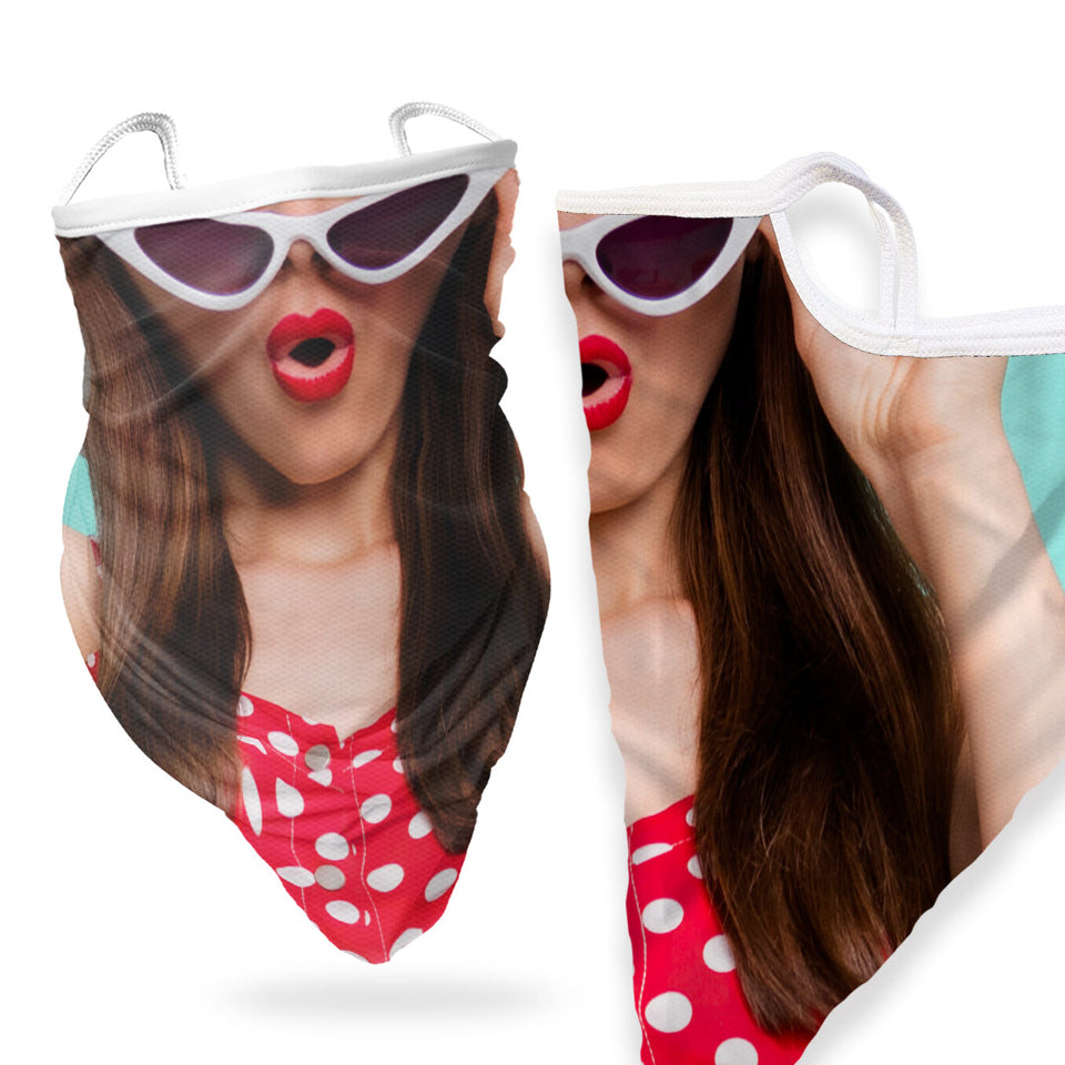 3 x Polka Dots - Bandana - Neck Gaiter - Sleeve - Scarf