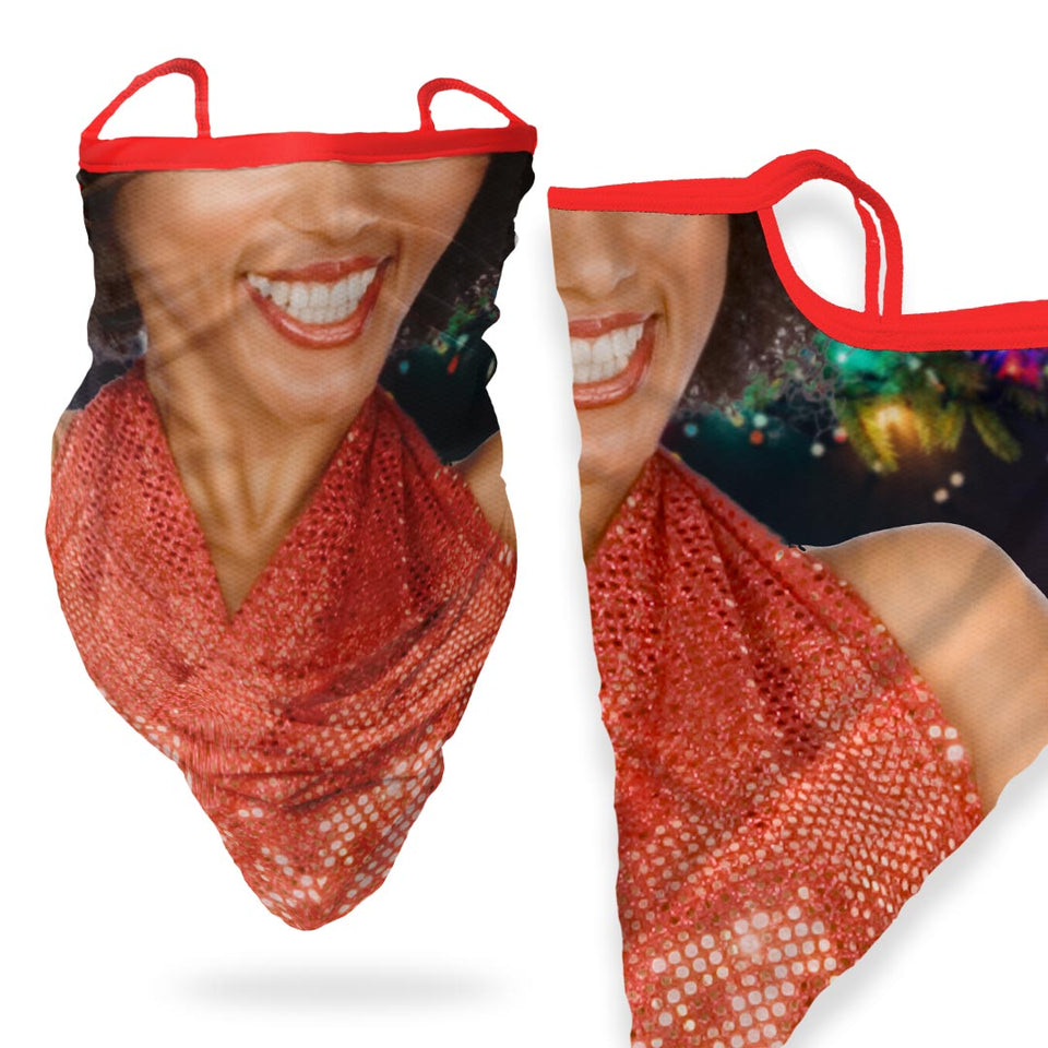 3 x Lady in Red  - Bandana - Neck Gaiter - Sleeve - Scarf