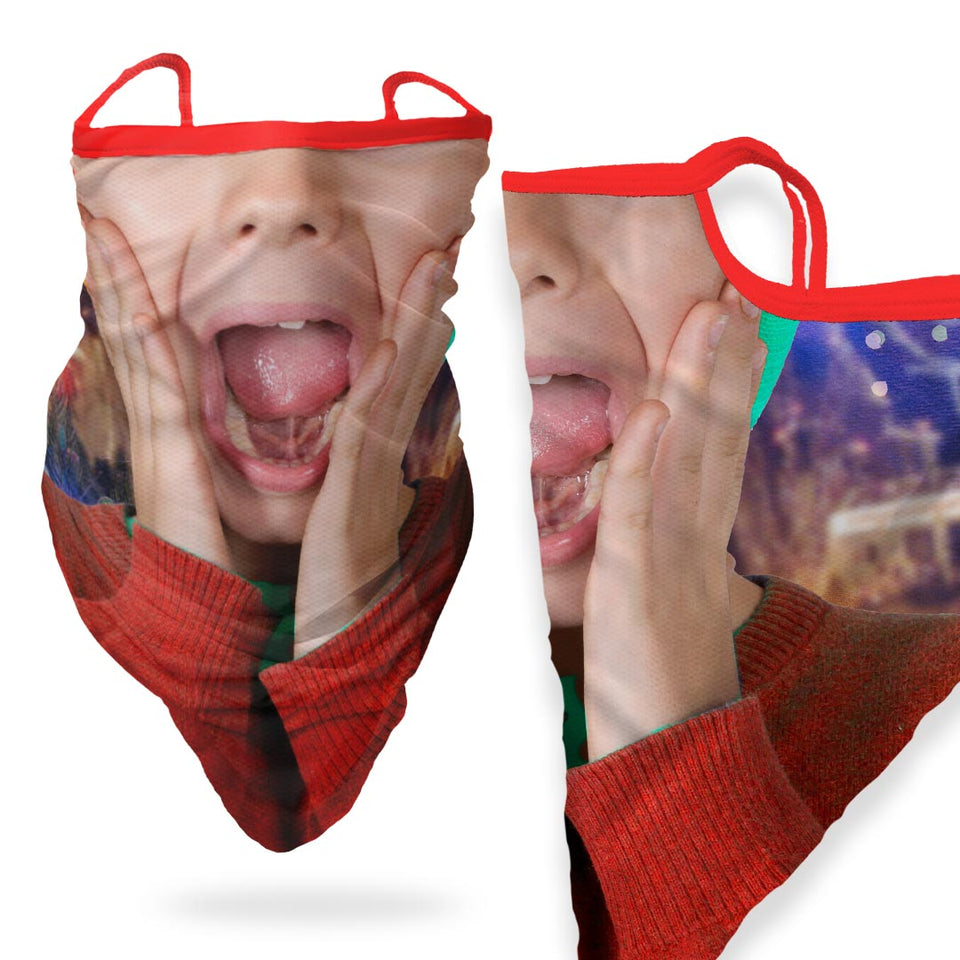 3 x Home Alone Scream- Bandana - Neck Gaiter - Sleeve - Scarf