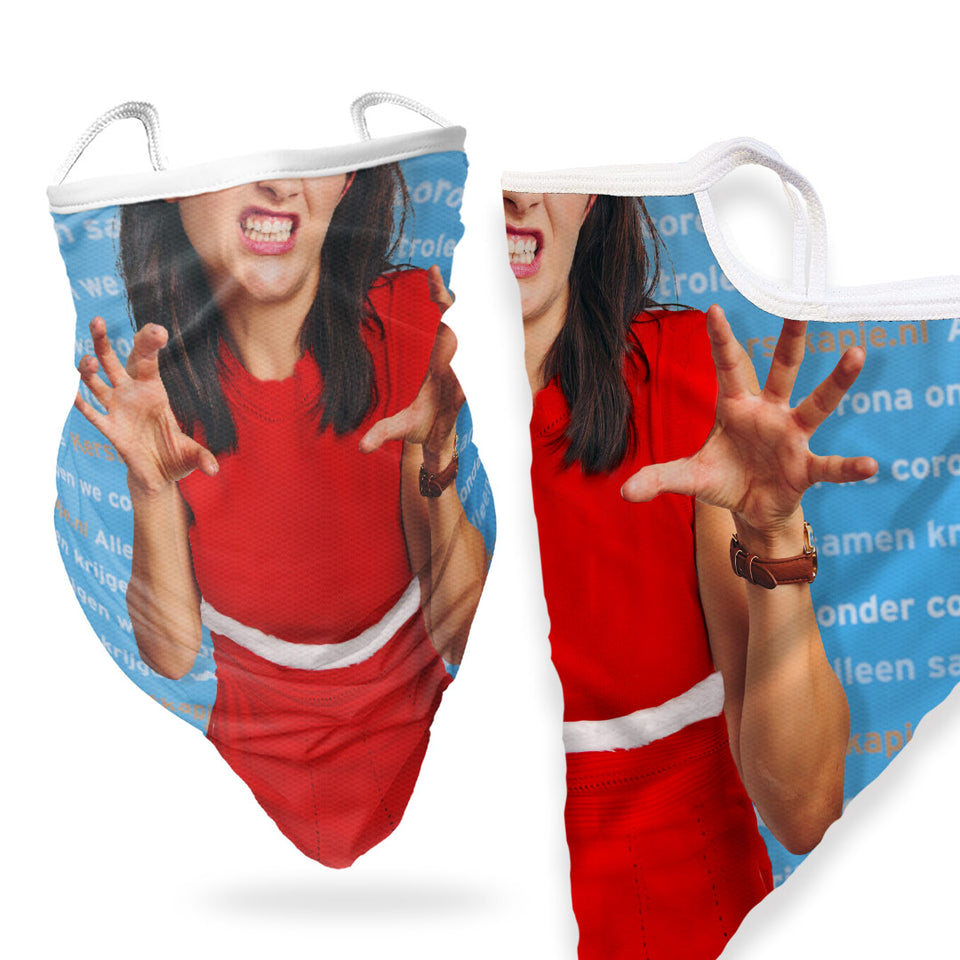 6 x Scary Karen - Bandana - Neck Gaiter - Sleeve - Scarf