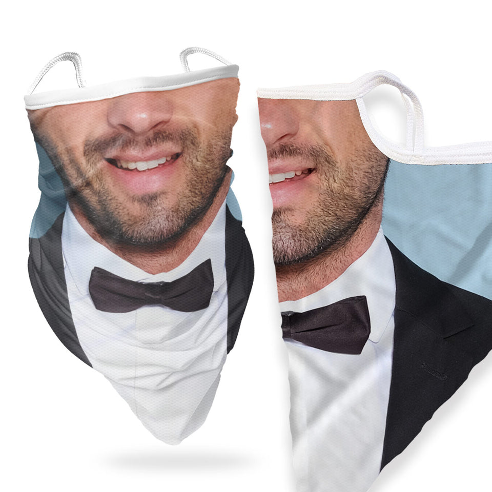 3 x James Tuxedo - Bandana - Neck Gaiter - Sleeve - Scarf