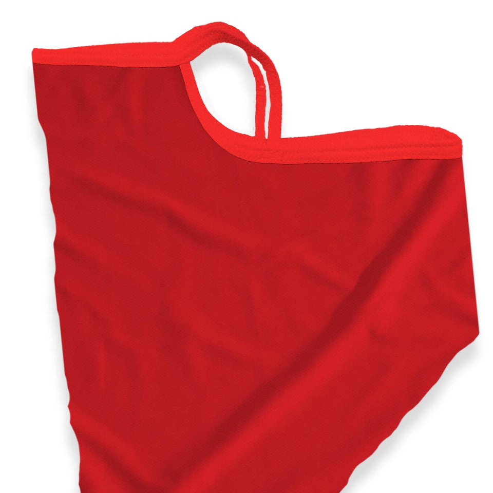 3 x Simply Red - Bandana - Neck Gaiter - Sleeve - Scarf