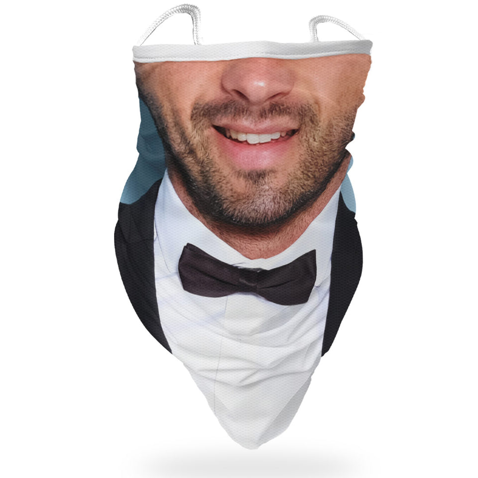3 x James Tuxedo - Bandana - Neck Gaiter - Sleeve - Scarf