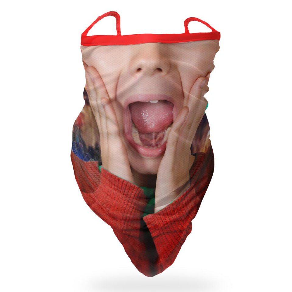 3 x Home Alone Scream- Bandana - Neck Gaiter - Sleeve - Scarf