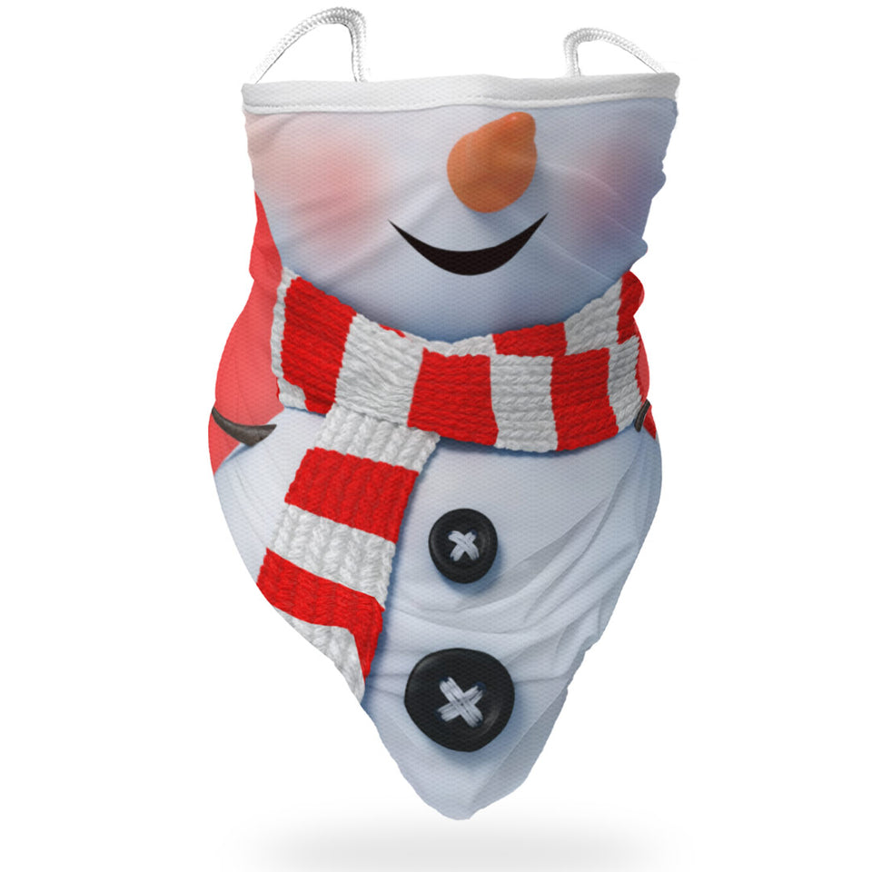 3 x Snowman 2 - Bandana - Neck Gaiter - Sleeve - Scarf