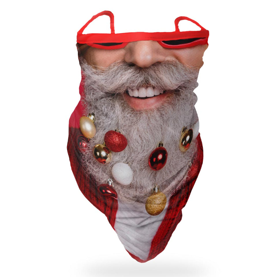 3 x Beard with balls 2  - Bandana - Neck Gaiter - Sleeve - Scarf