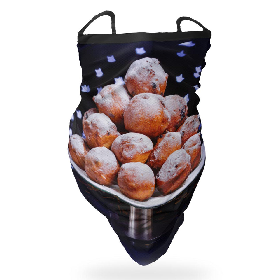 3 x Donut balls - Bandana - Neck Gaiter - Sleeve - Scarf